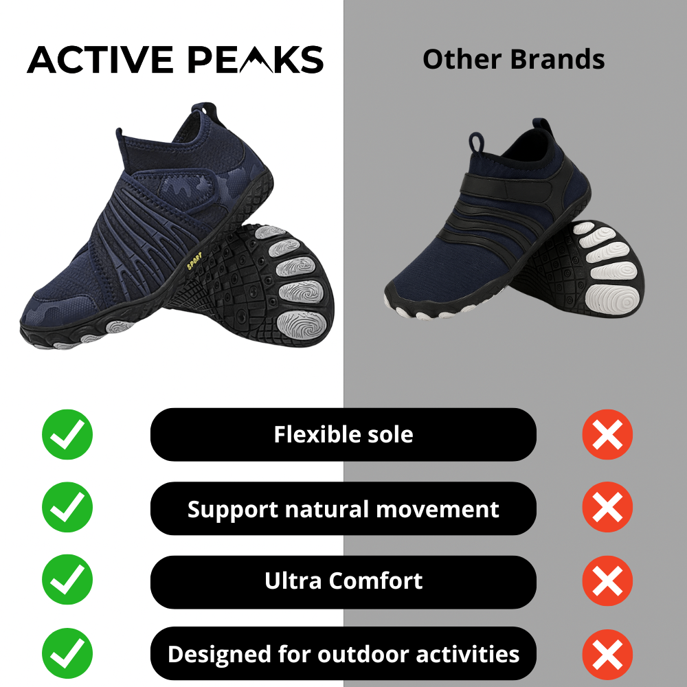 Lightweight Barefoot Walking Shoes with Flexible Grip Sole