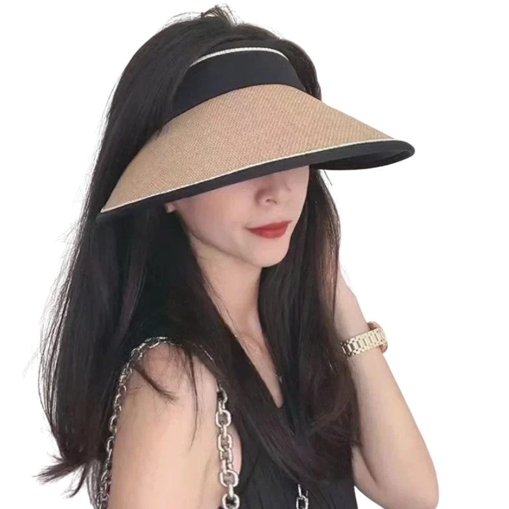 Lightweight UV Protection Sun Hat with Open Top