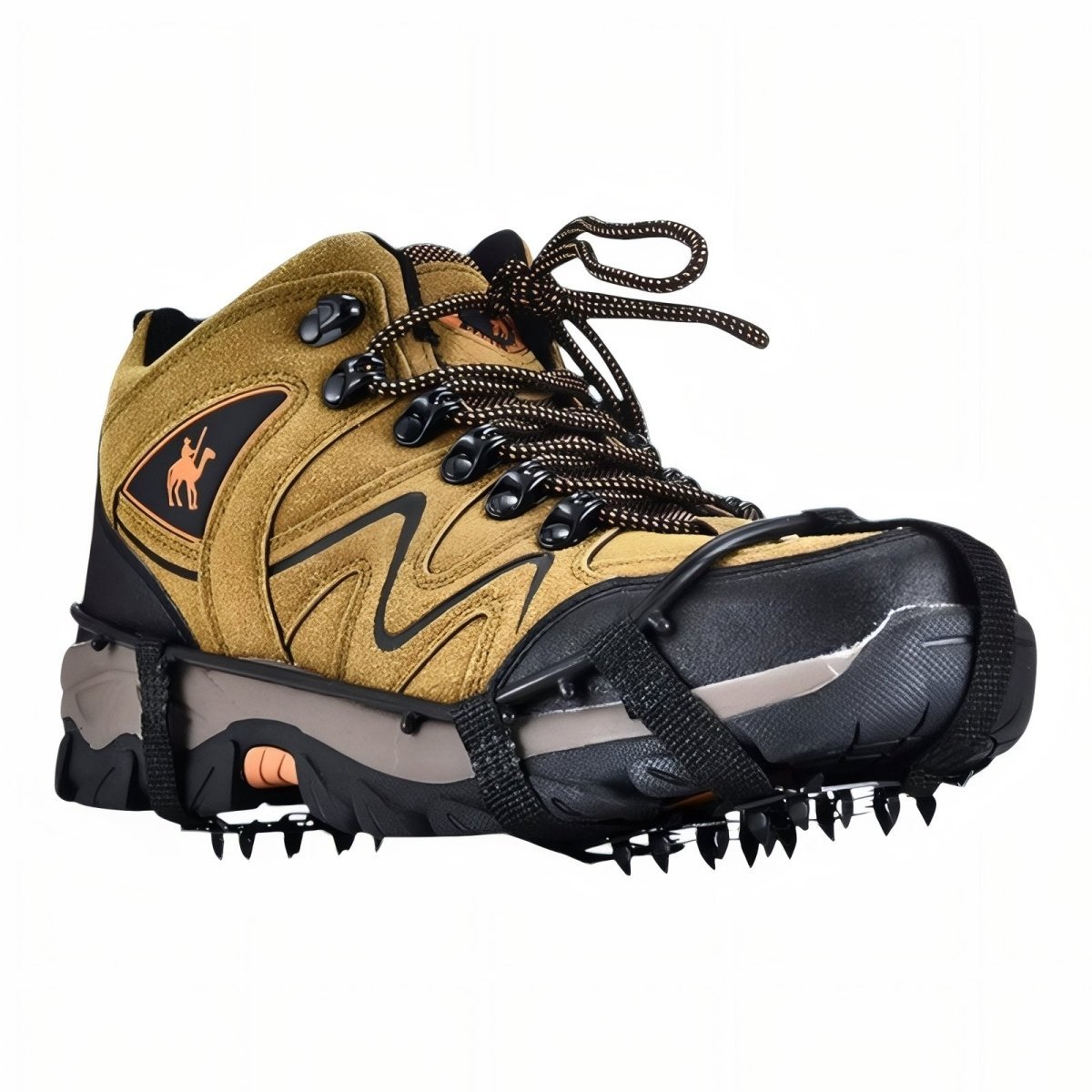 Durable 24-Spike Ice Crampons for Winter Hiking