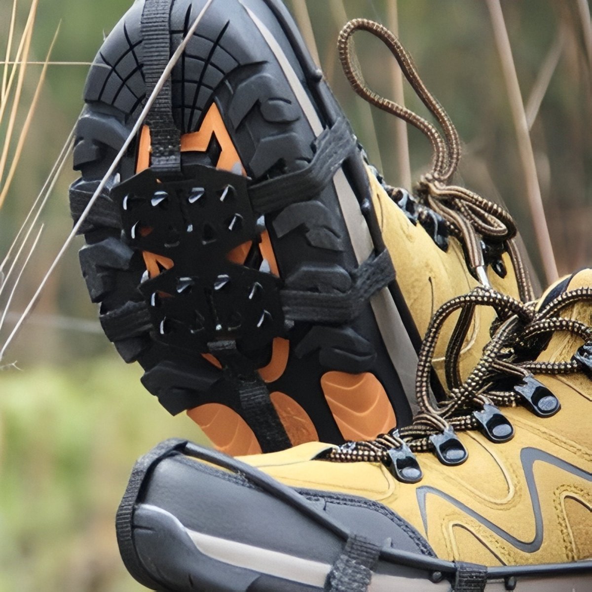 Durable 24-Spike Ice Crampons for Winter Hiking