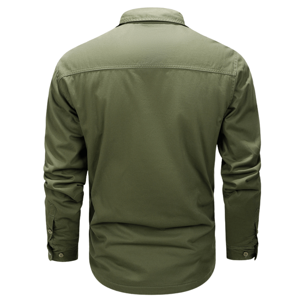 Lightweight Durable Long-Sleeve Outdoor Shirt for Men