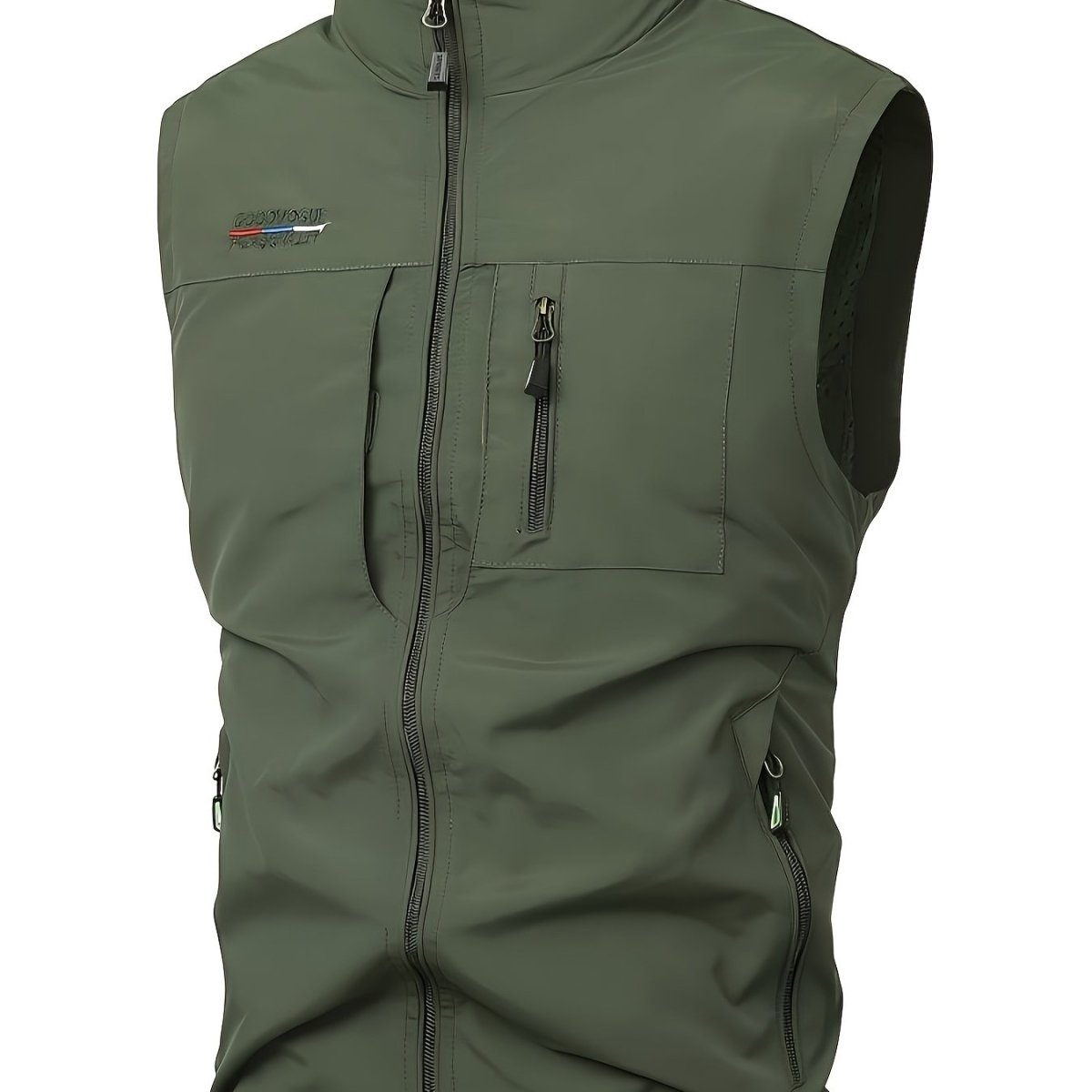 Lightweight Multi-Pocket Outdoor Gilet for Men