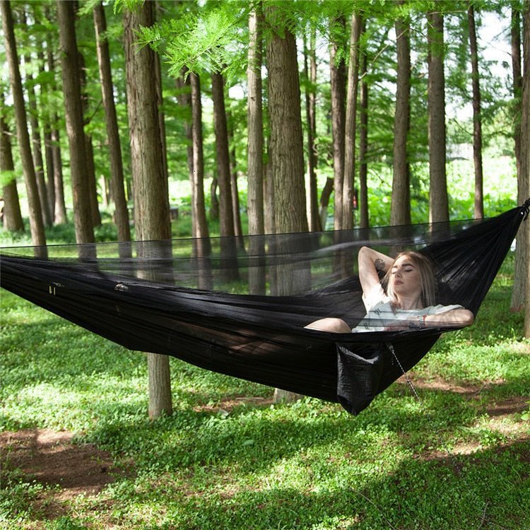 Lightweight Camping Hammock with Accessories