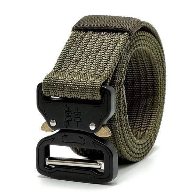 Adjustable Tactical Belt – Durable Nylon Outdoor Utility Fit