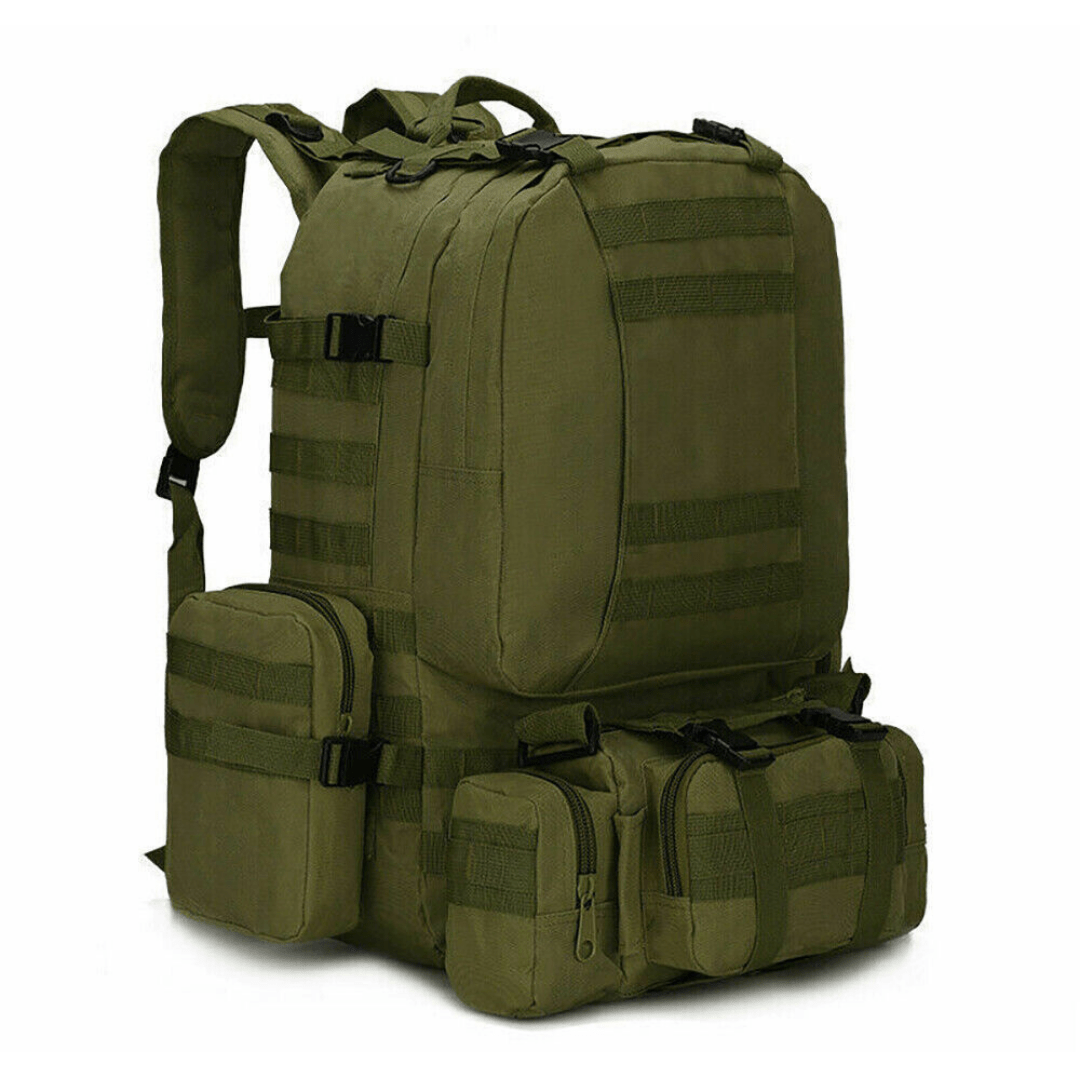 Water-Resistant and Rugged 50L Tactical Backpack