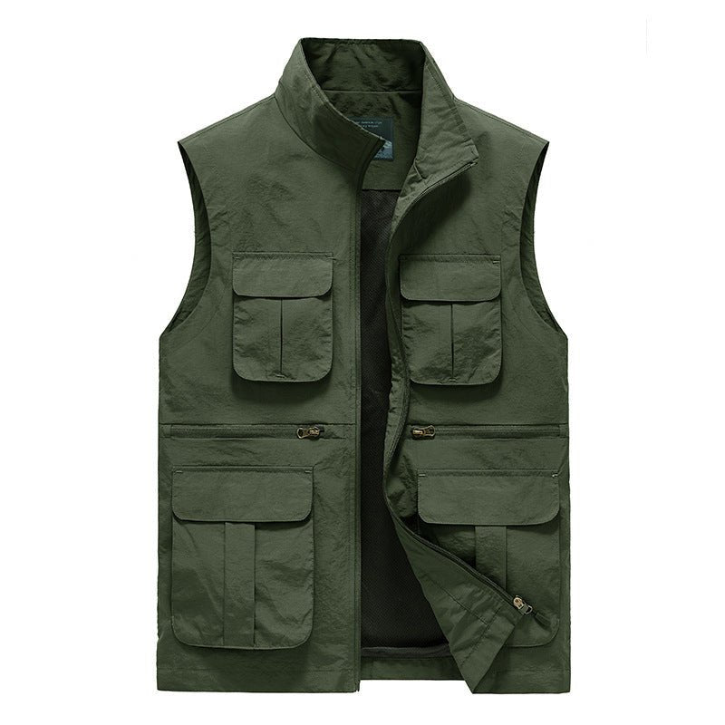 Lightweight Travel Vest – Multi-Pocket & Quick-Dry