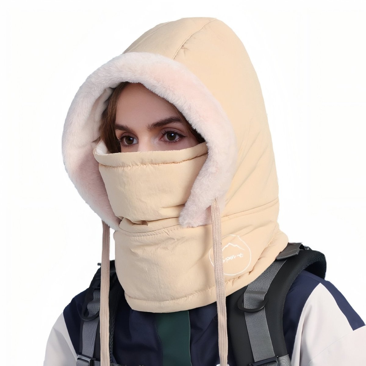 Water-Resistant Thermal Winter Balaclava with Adjustable Fit