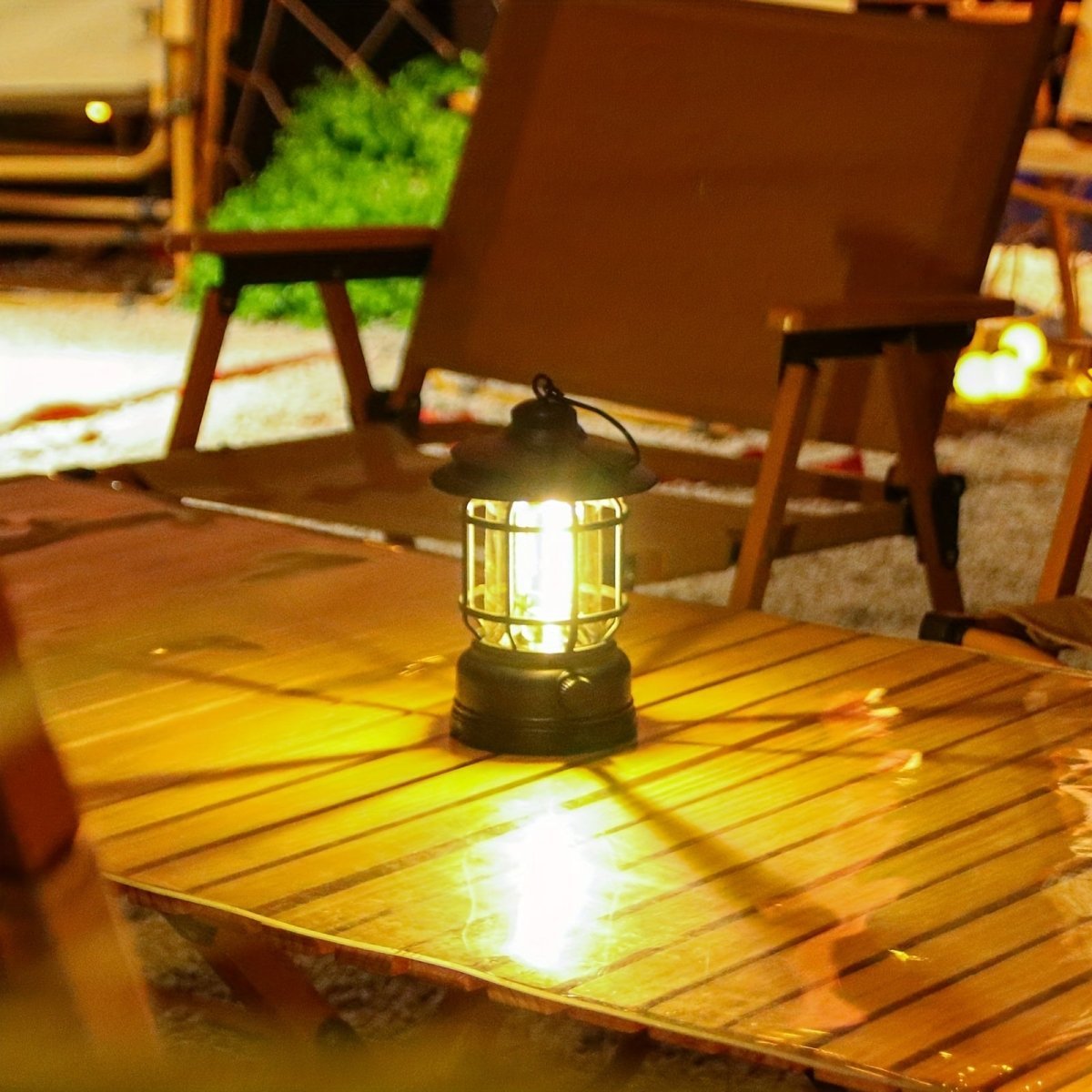 Rechargeable LED Camping Lantern with Adjustable Brightness