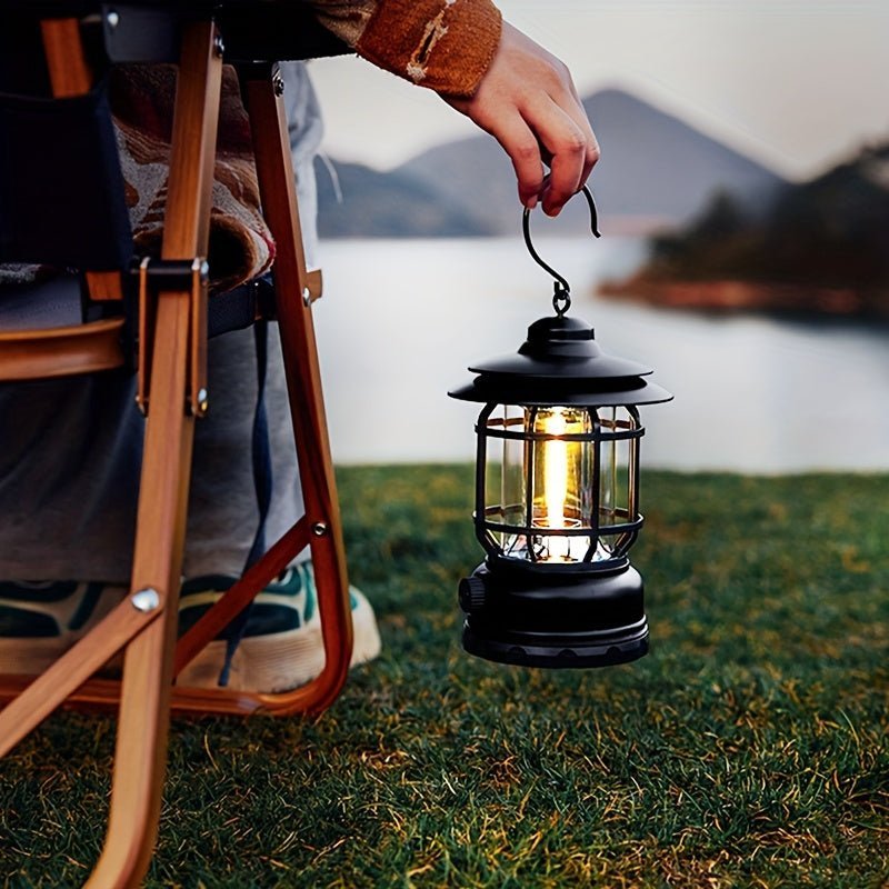 Rechargeable LED Camping Lantern with Adjustable Brightness