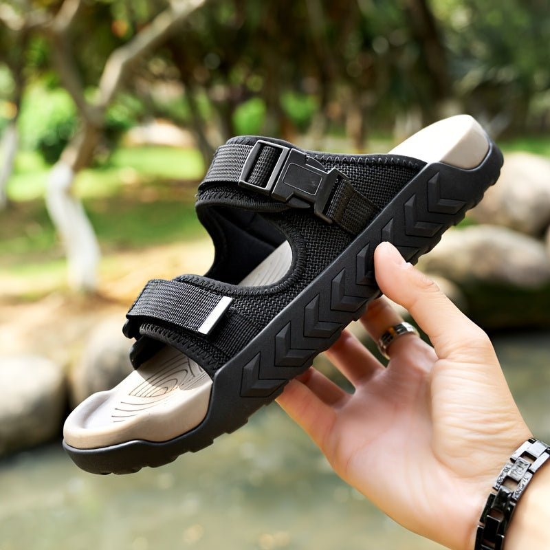 Lightweight Breathable Walking Sandals with Adjustable Straps for Men
