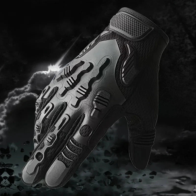 Breathable Full-Finger Tactical Gloves for Outdoor Use