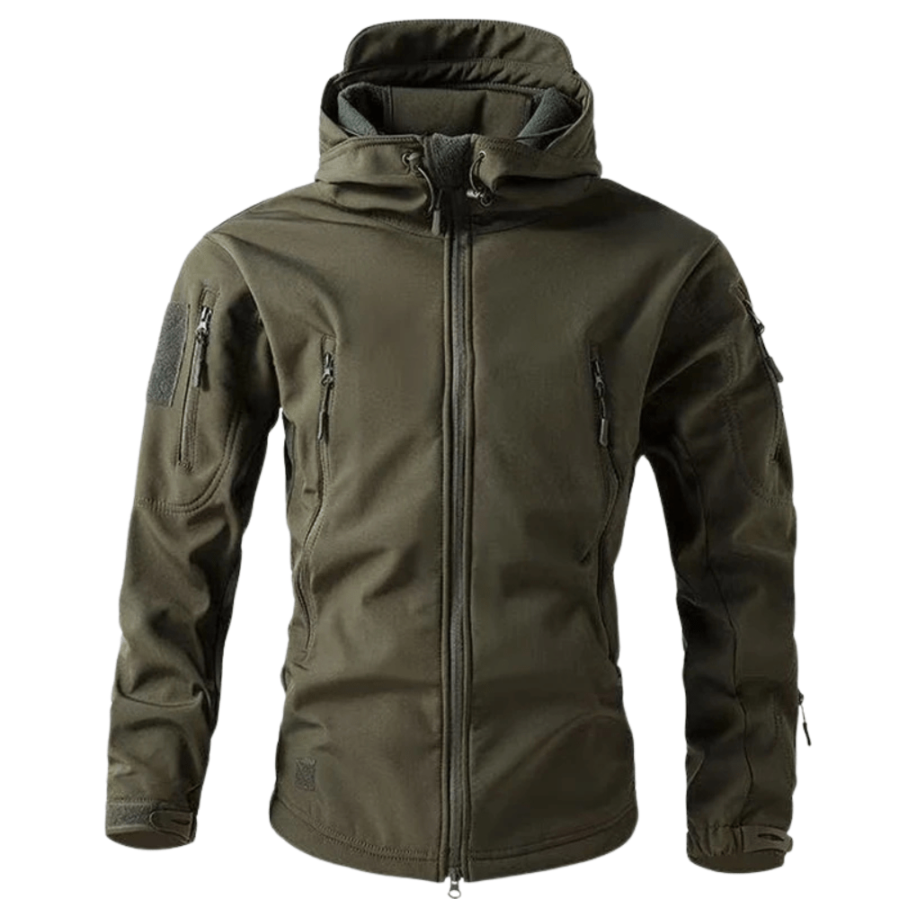 Waterproof Softshell Outdoor Jacket with Hood