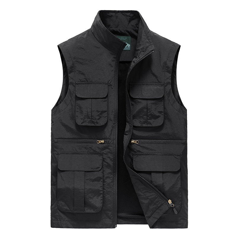 Lightweight Travel Vest – Multi-Pocket & Quick-Dry