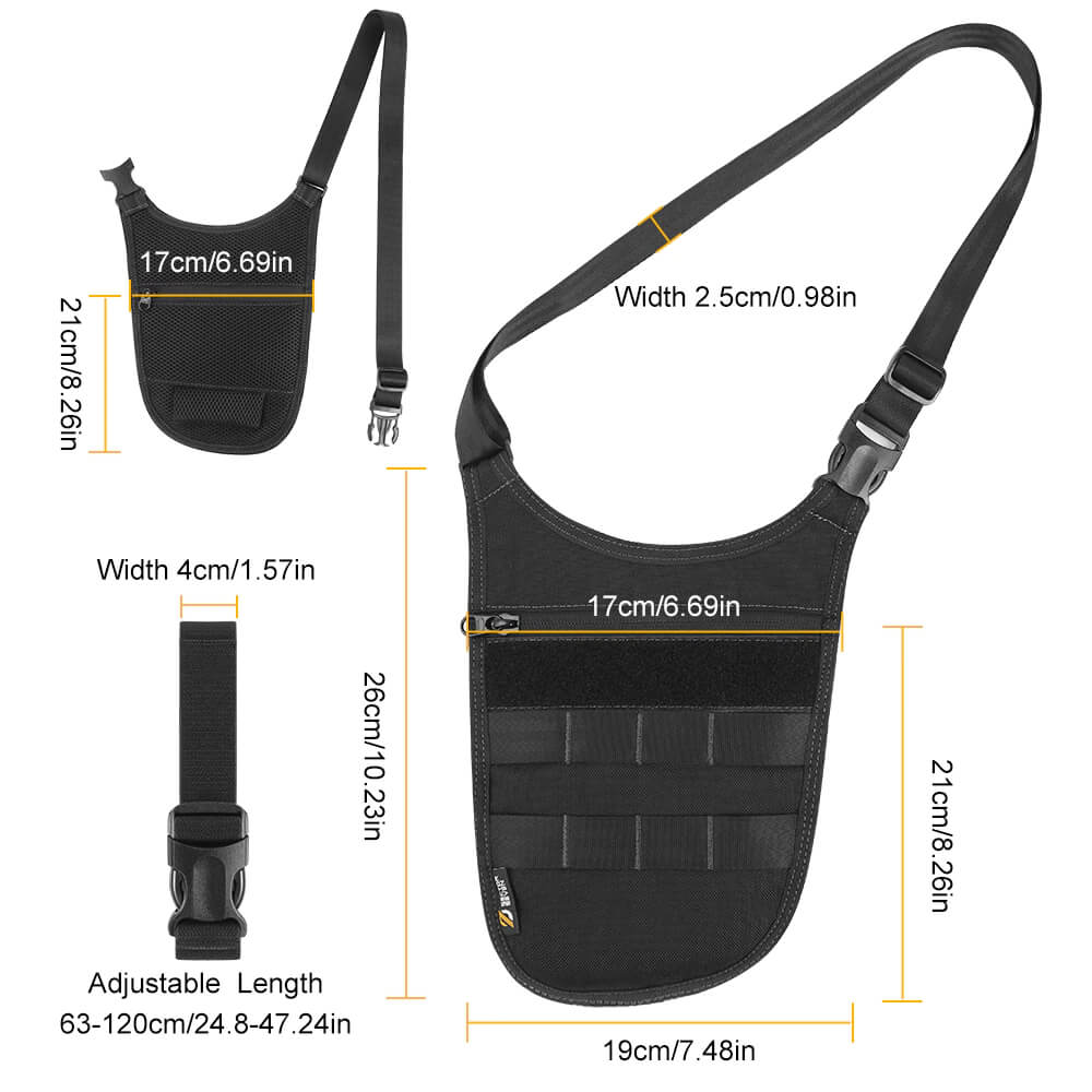Shoulder Bag Lightweight Water-Resistant