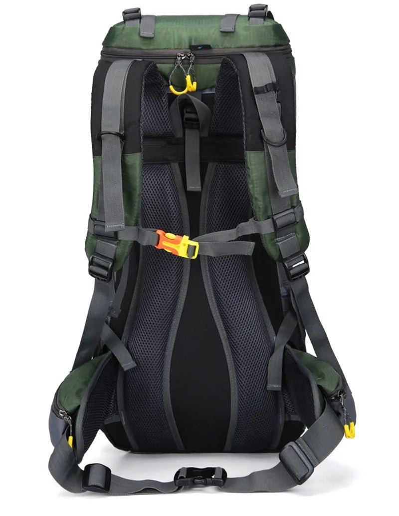 Weather-Resistant 60L Hiking Backpack for Outdoor Adventures