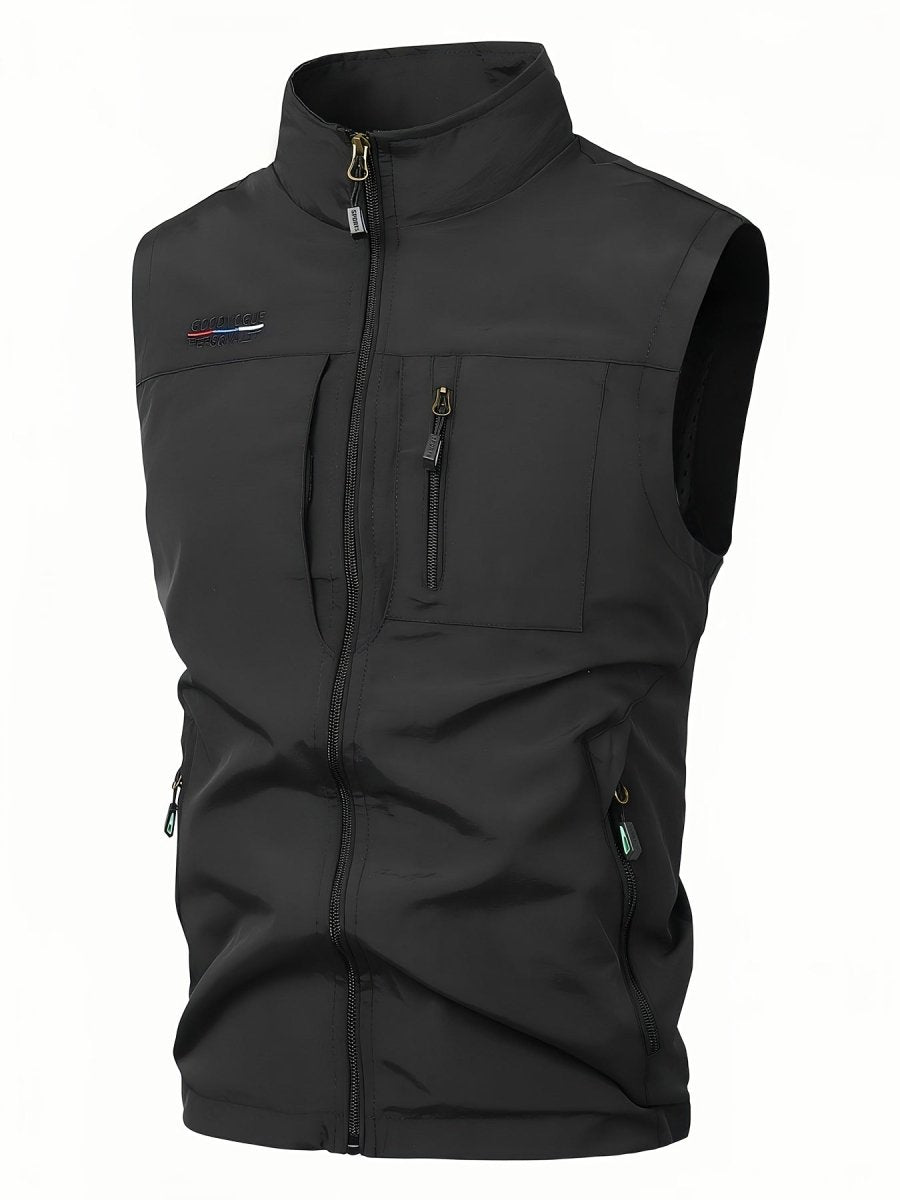 Lightweight Multi-Pocket Outdoor Gilet for Men