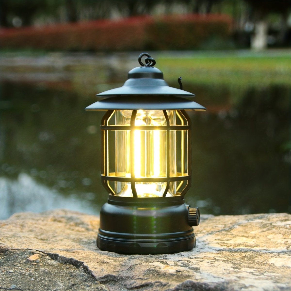 Rechargeable LED Camping Lantern with Adjustable Brightness