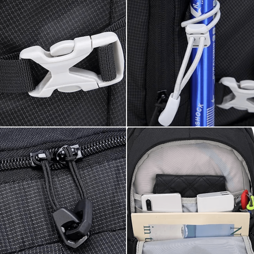 Durable 22L Hiking Backpack with Breathable Back Panel