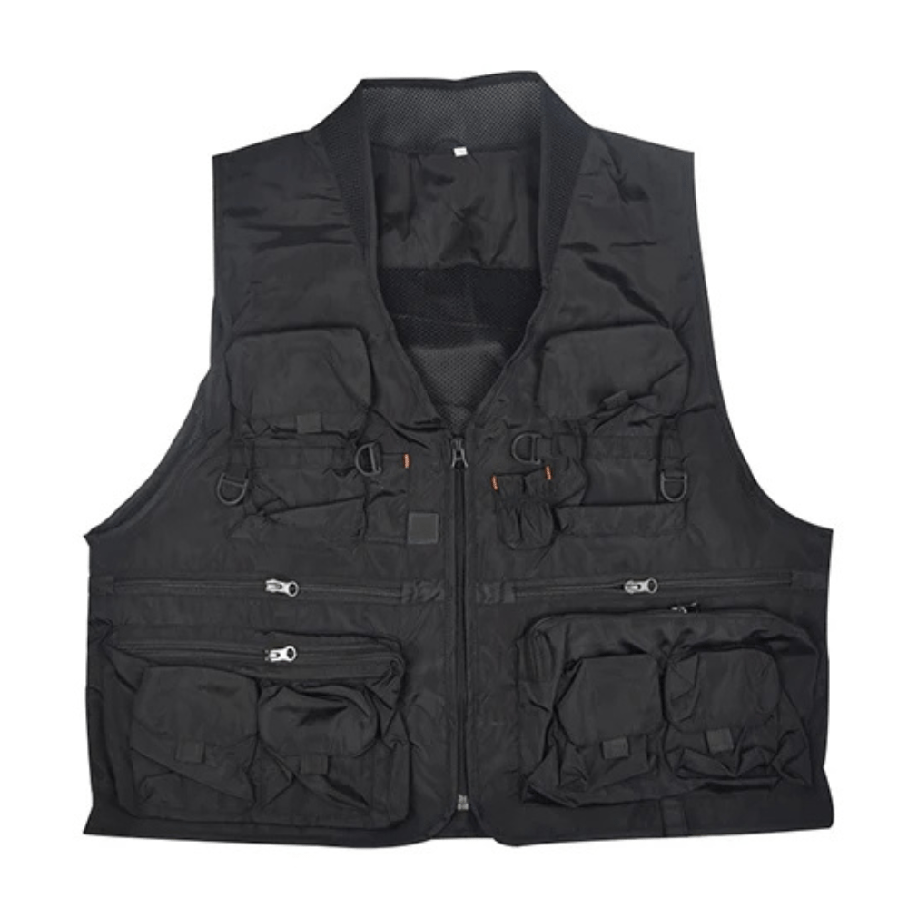 Breathable Quick-Dry Fishing Vest with Multiple Pockets