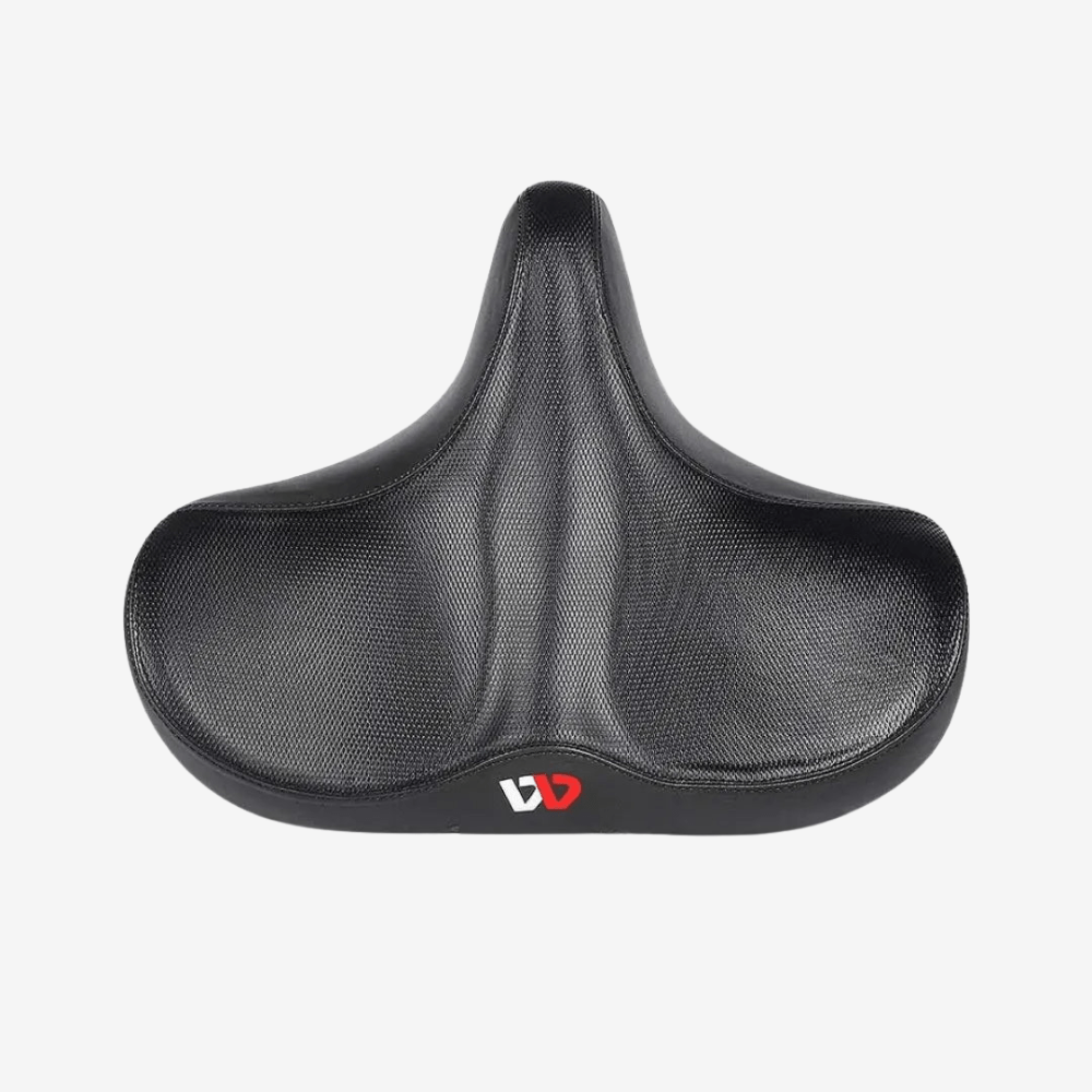 Ergonomic Waterproof Bike Saddle – Shock-Absorbing & Wide Fit