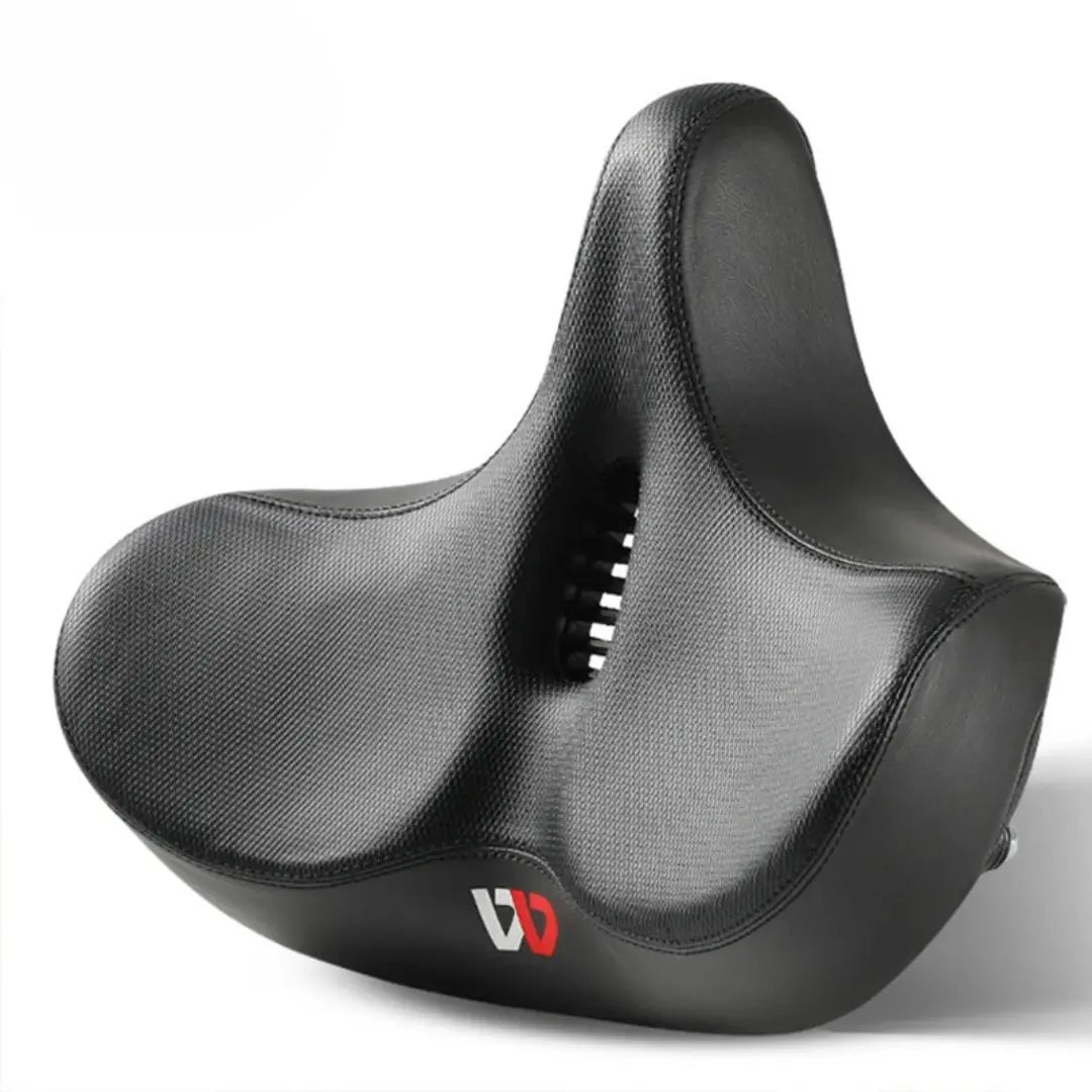 Ergonomic Waterproof Bike Saddle – Shock-Absorbing & Wide Fit