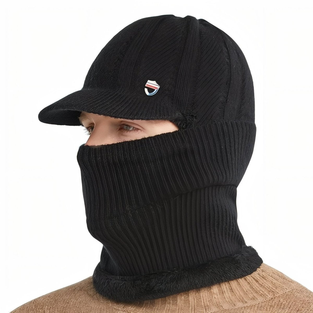 Thermal Winter Balaclava with Integrated Visor