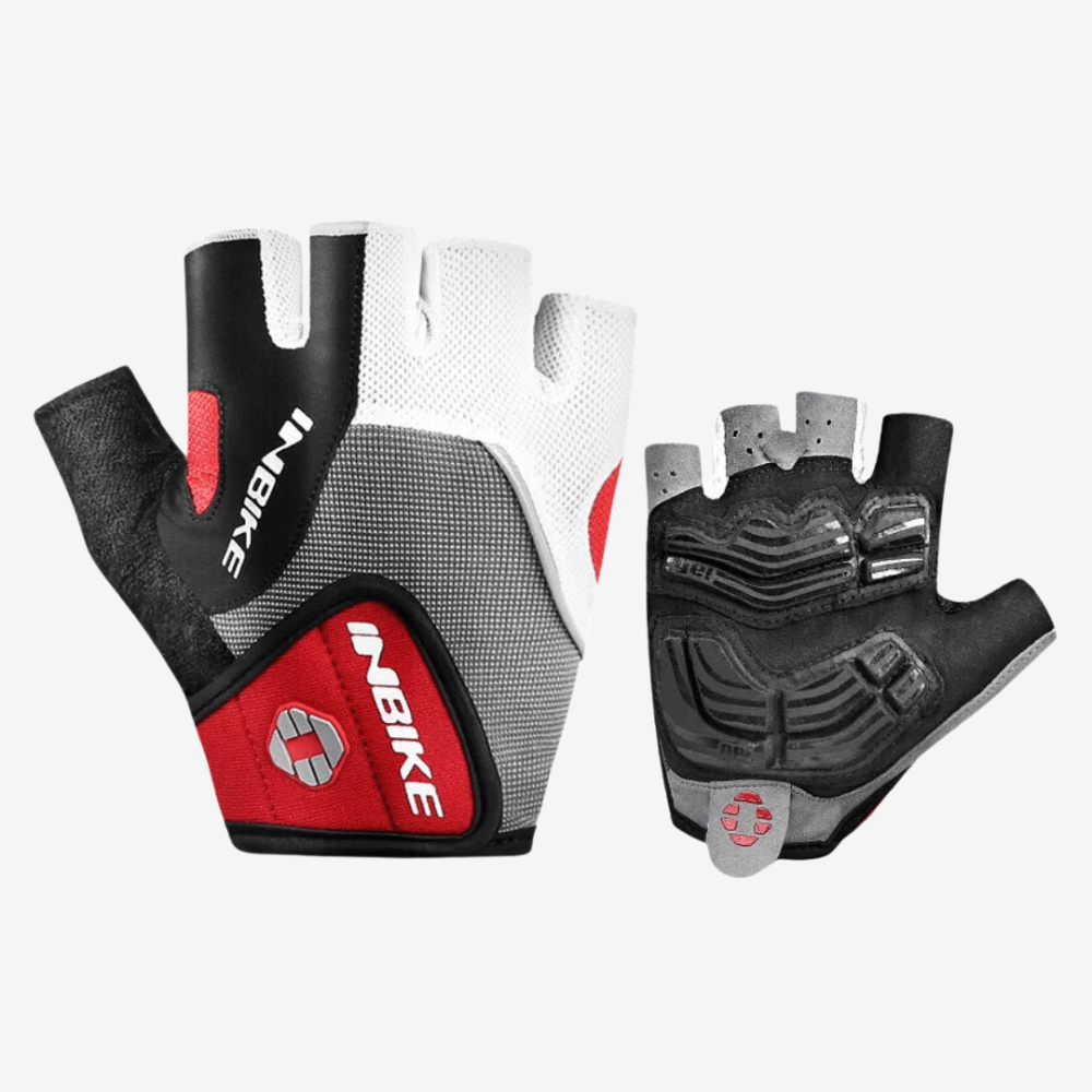 Breathable Cycling Gloves – Gel-Padded with Reflective Trim