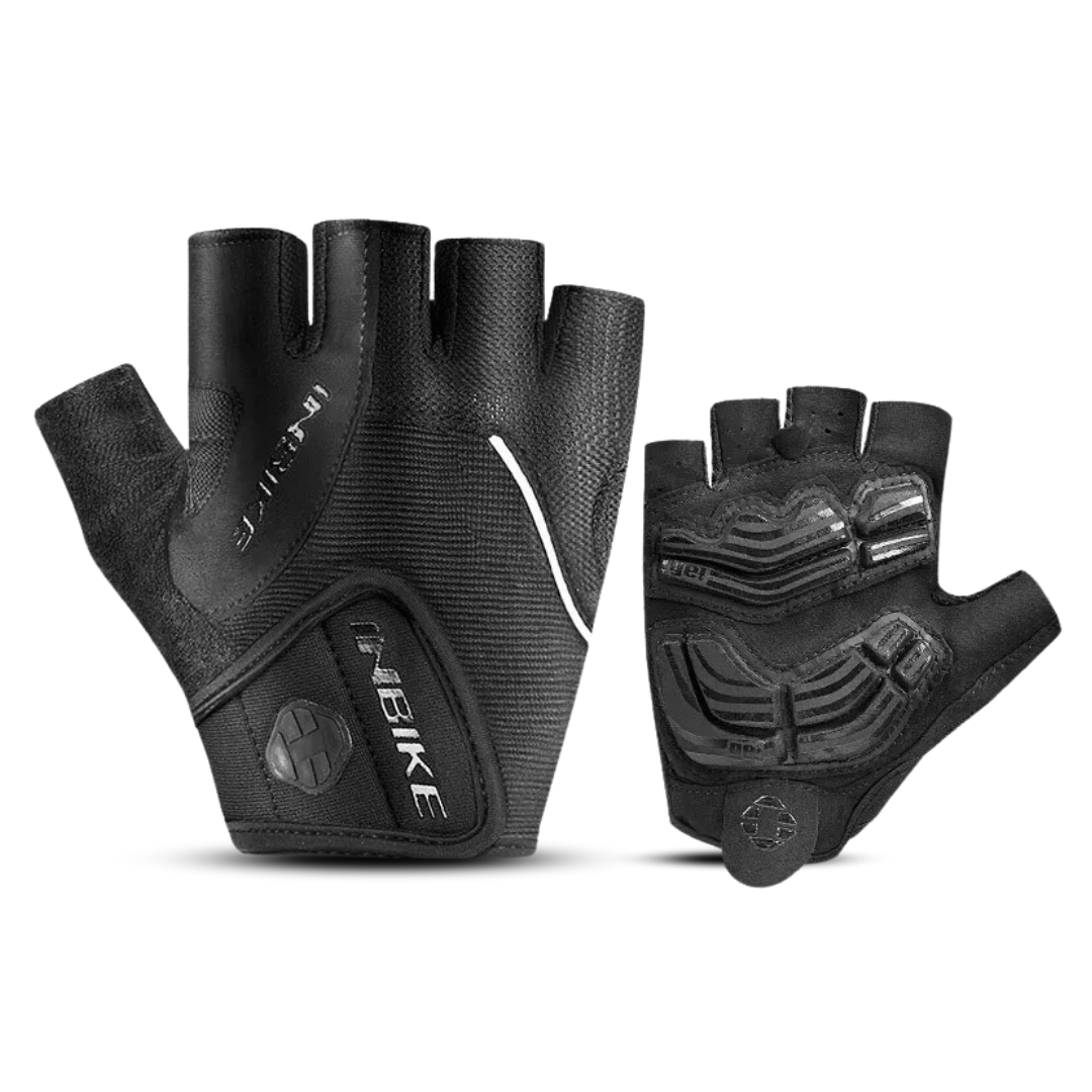 Breathable Cycling Gloves – Gel-Padded with Reflective Trim