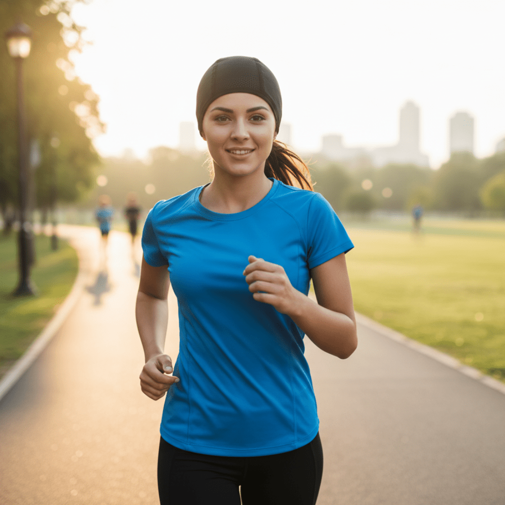 Breathable Cycling Skull Cap – Lightweight Mesh Design