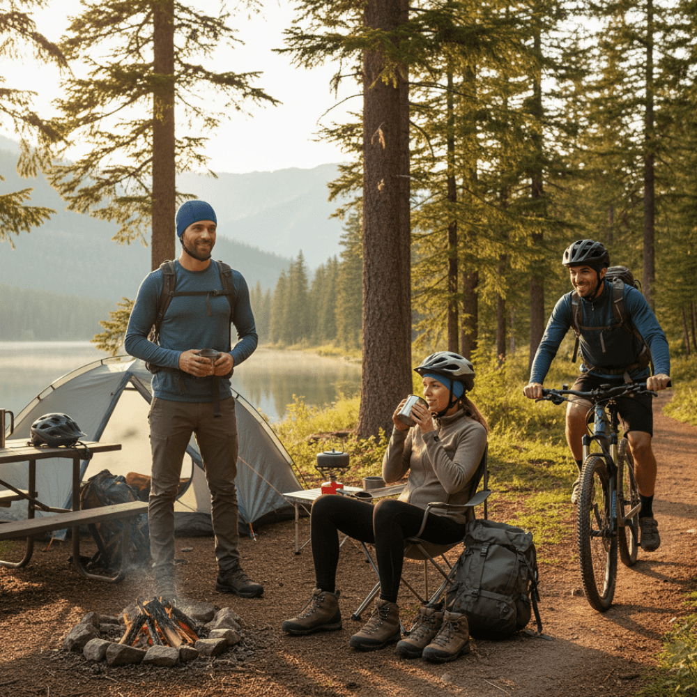 Breathable Cycling Skull Cap – Lightweight Mesh Design