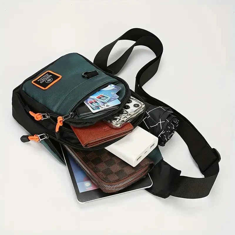 Lightweight Crossbody Bag for Outdoor and Travel Use