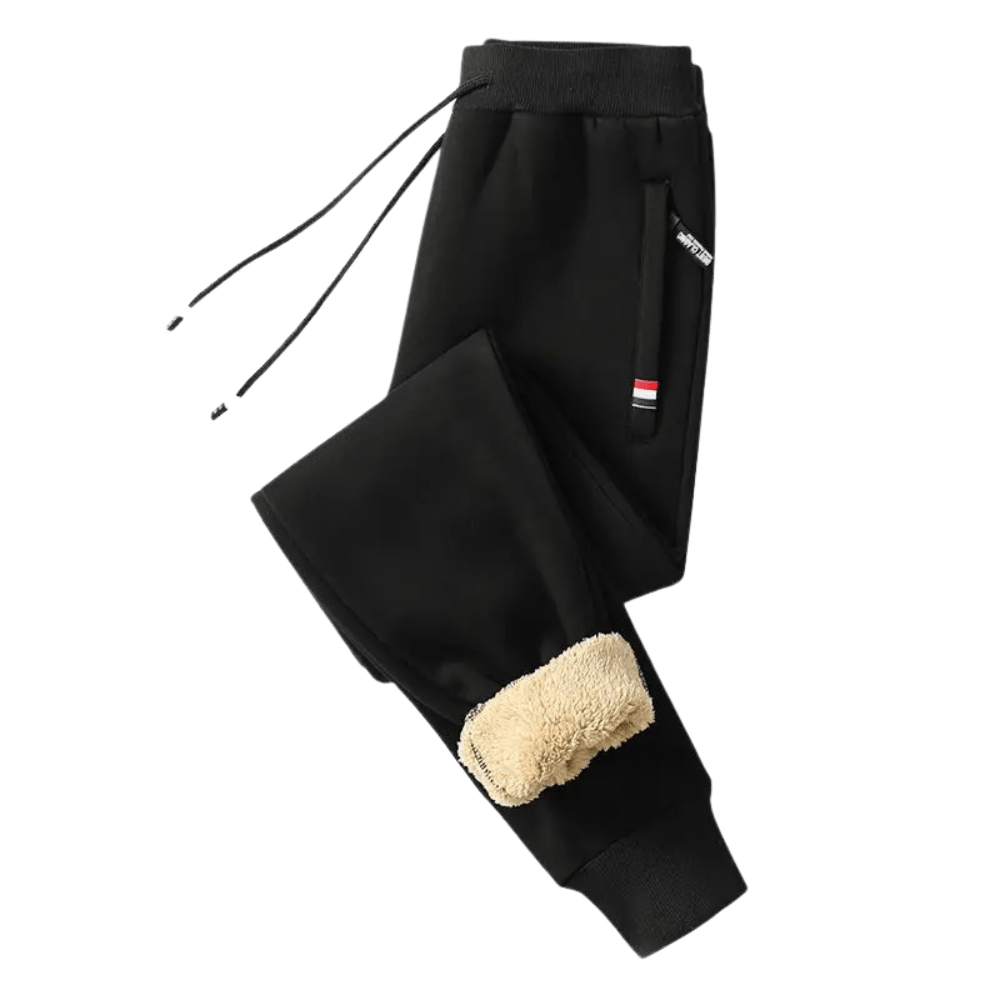 Fleece-Lined Jogging Trousers