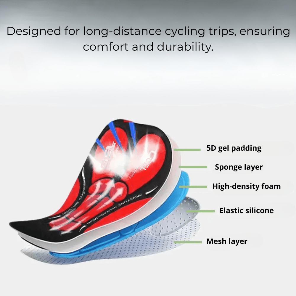 Padded Breathable Cycling Undershorts