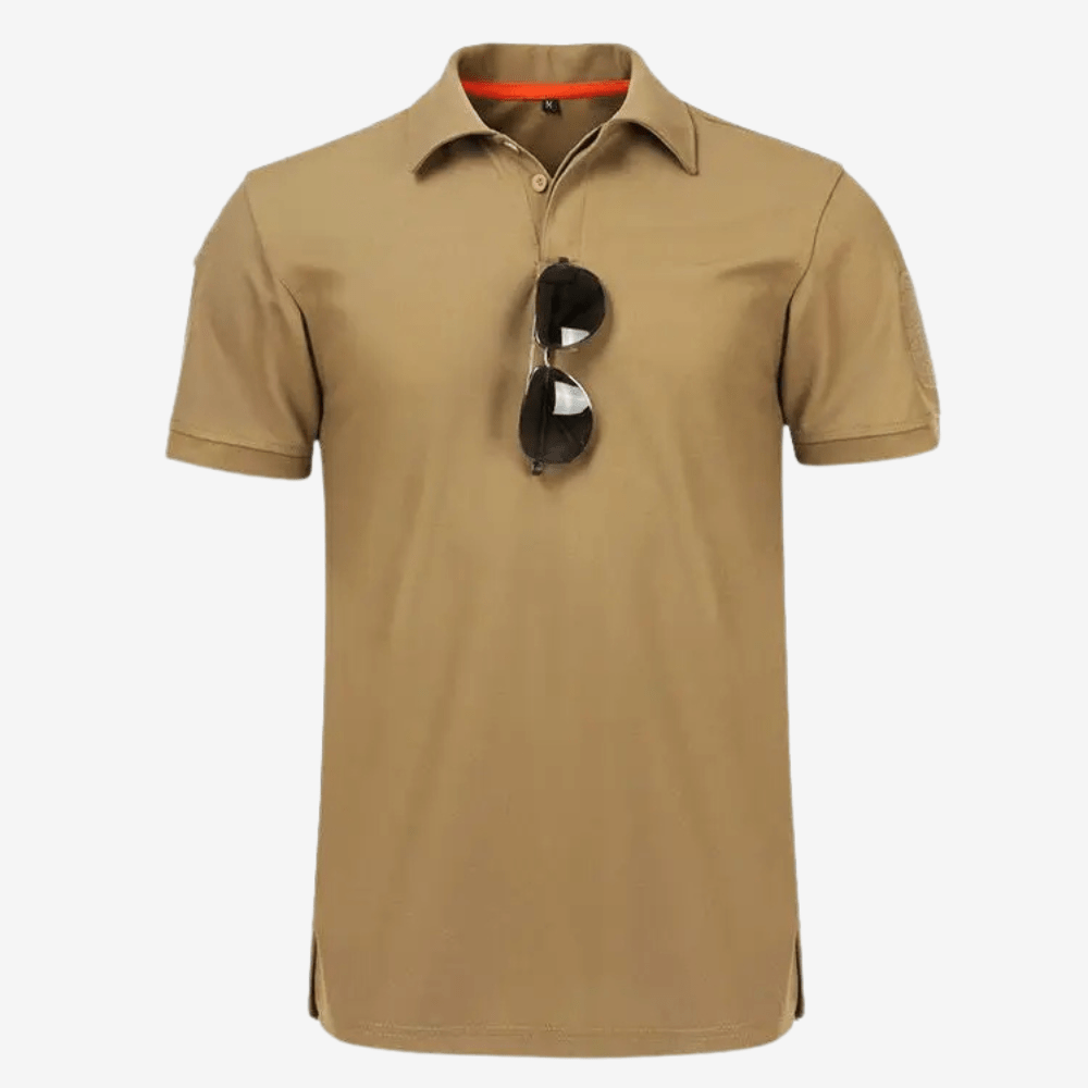 Breathable Short-Sleeve Outdoor Polo Shirt