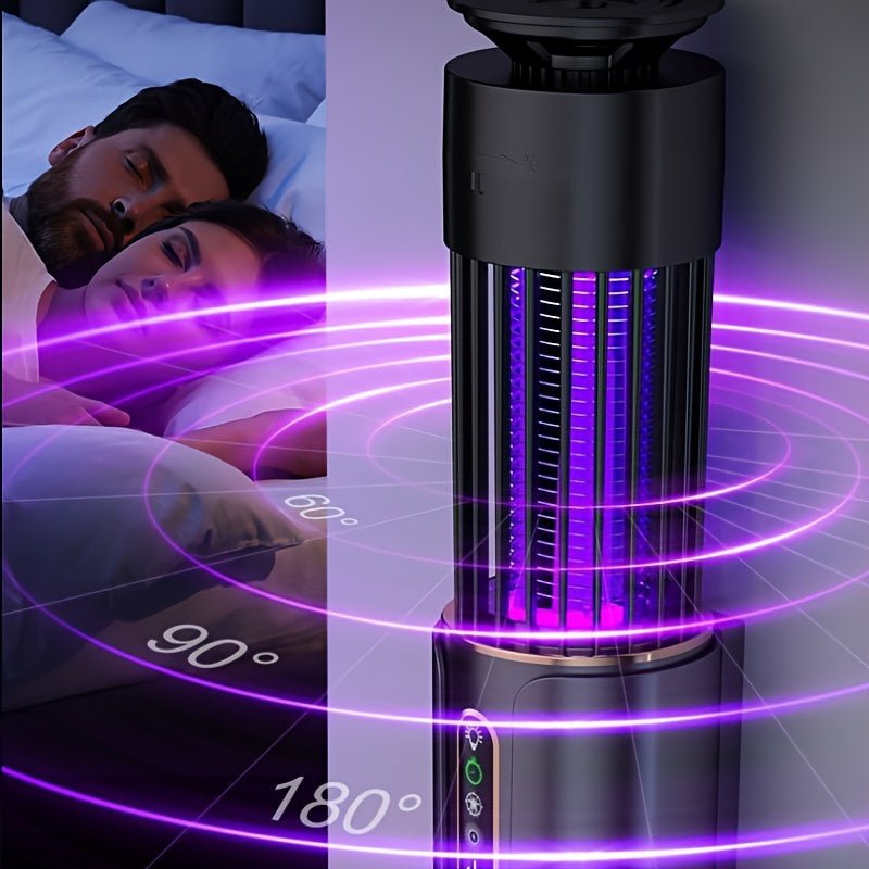 Mosquito Trap Lamp – Lightweight USB-Rechargeable with Dual Light Modes