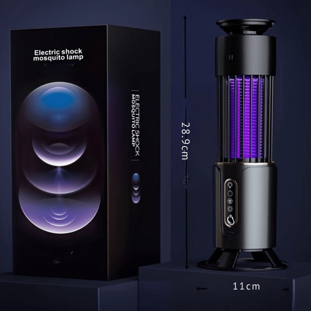 Mosquito Trap Lamp – Lightweight USB-Rechargeable with Dual Light Modes