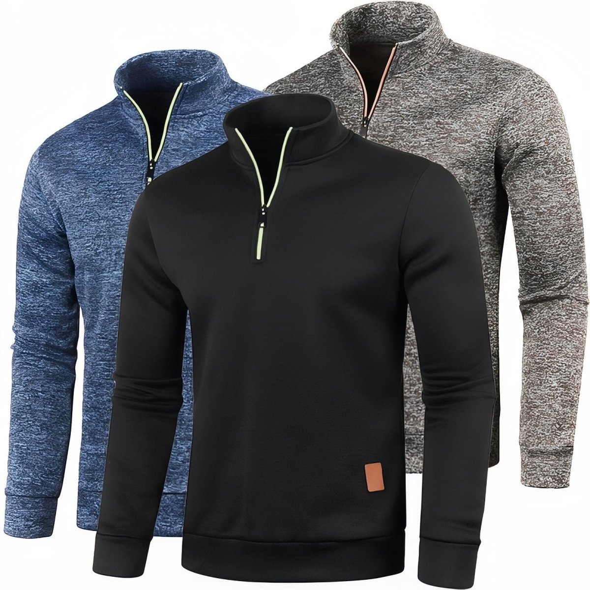 Insulated Hiking Fleece with Zip Neck