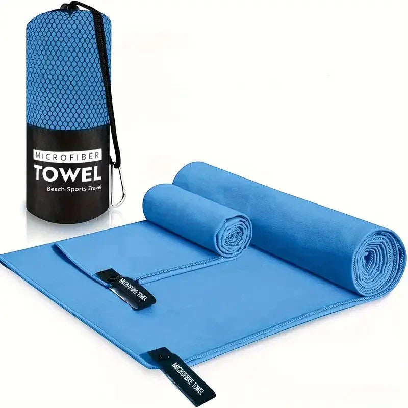 Travel Towel Set Microfibre Lightweight Quick-Dry