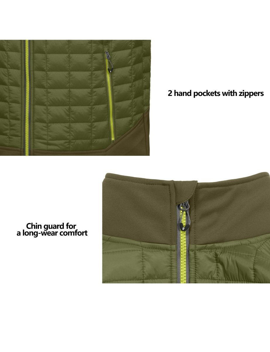 Lightweight Performance Puffer Vest for Men