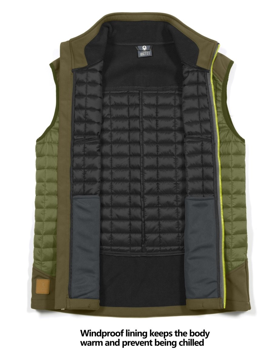 Lightweight Performance Puffer Vest for Men