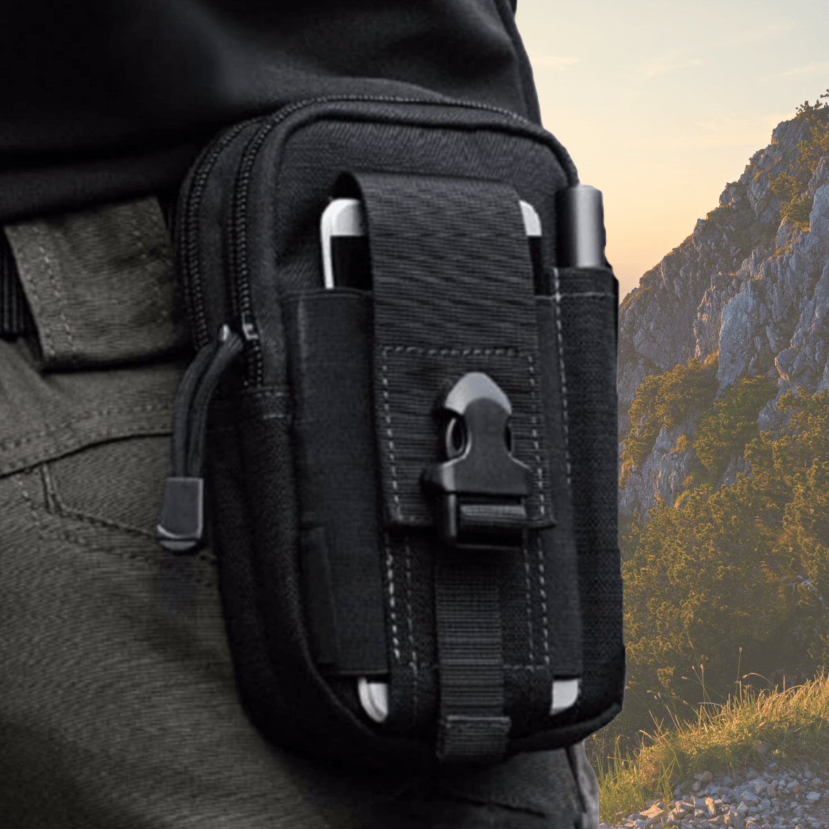 Compact Waist Bag – Lightweight & Water-Resistant