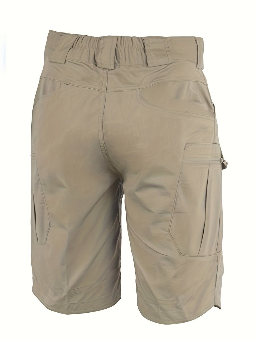 Water-Resistant Tactical Cargo Shorts