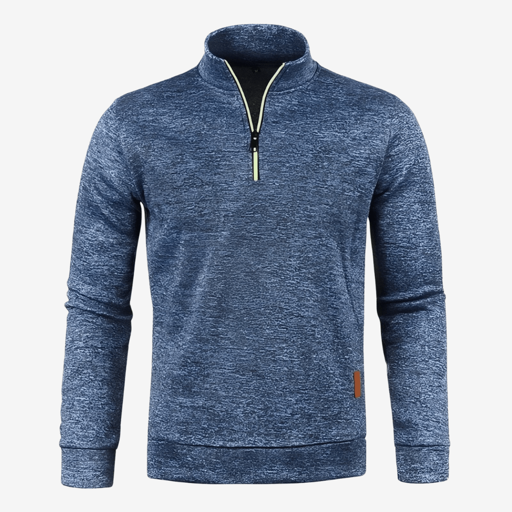Insulated Hiking Fleece with Zip Neck