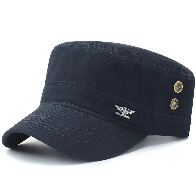 Breathable Cotton Outdoor Cap with Curved Peak