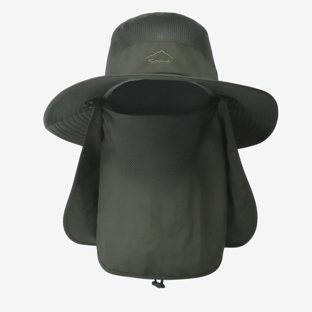 Lightweight Breathable Hiking Hat with Neck Cover