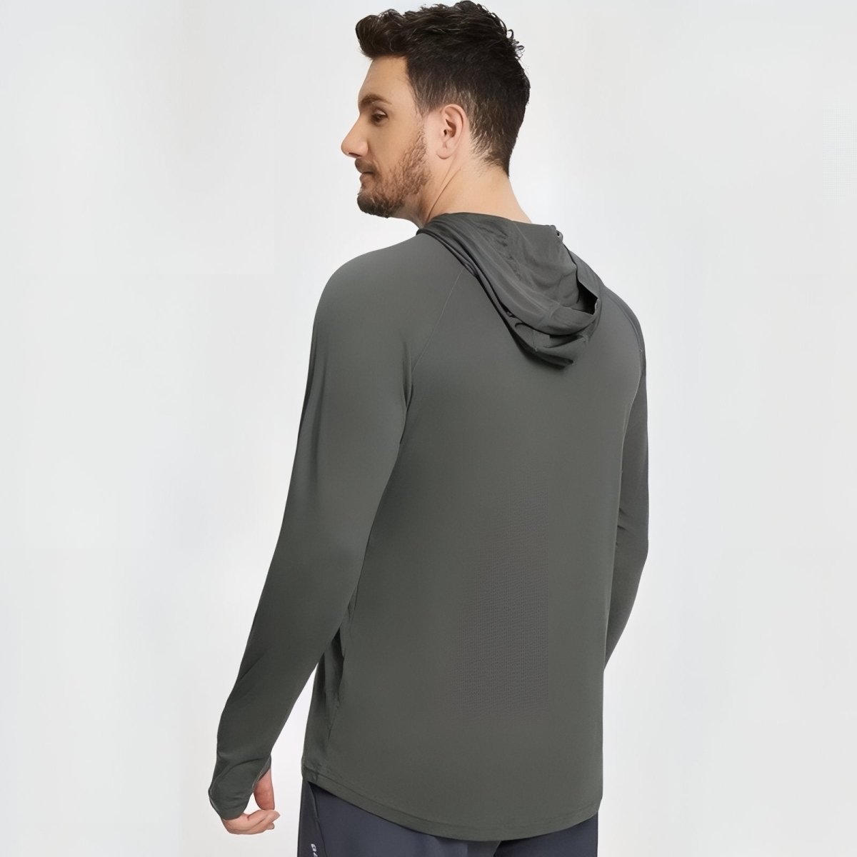 Men’s Breathable Long Sleeve Hiking T-Shirt with UV Protection