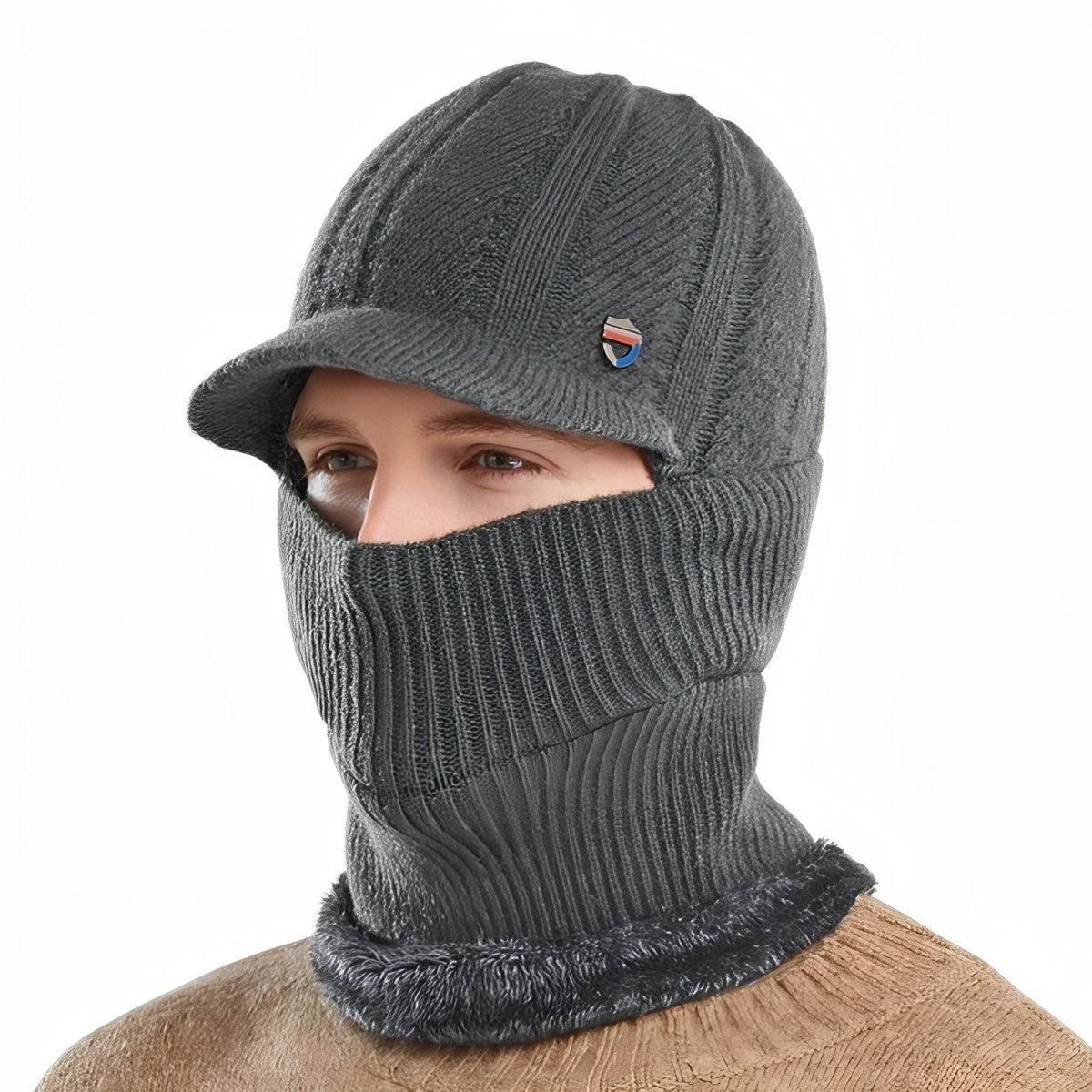 Thermal Winter Balaclava with Integrated Visor
