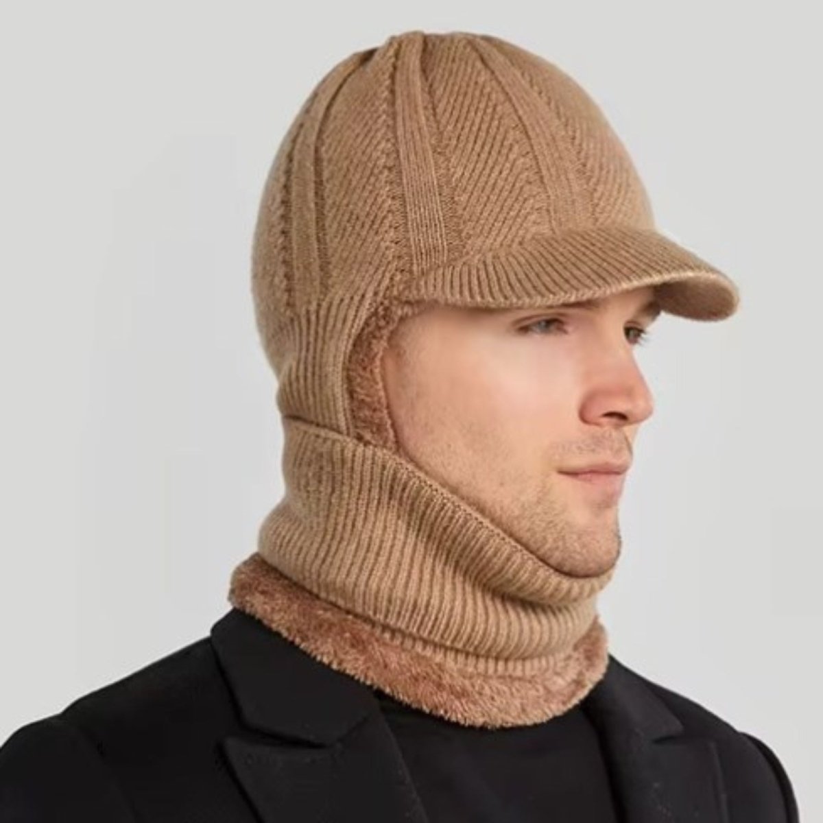 Thermal Winter Balaclava with Integrated Visor
