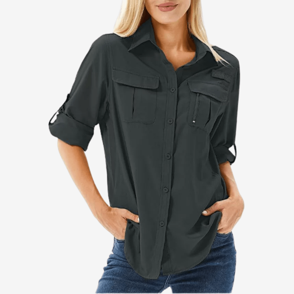 Breathable Long Sleeve Hiking Shirt – Women’s Lightweight