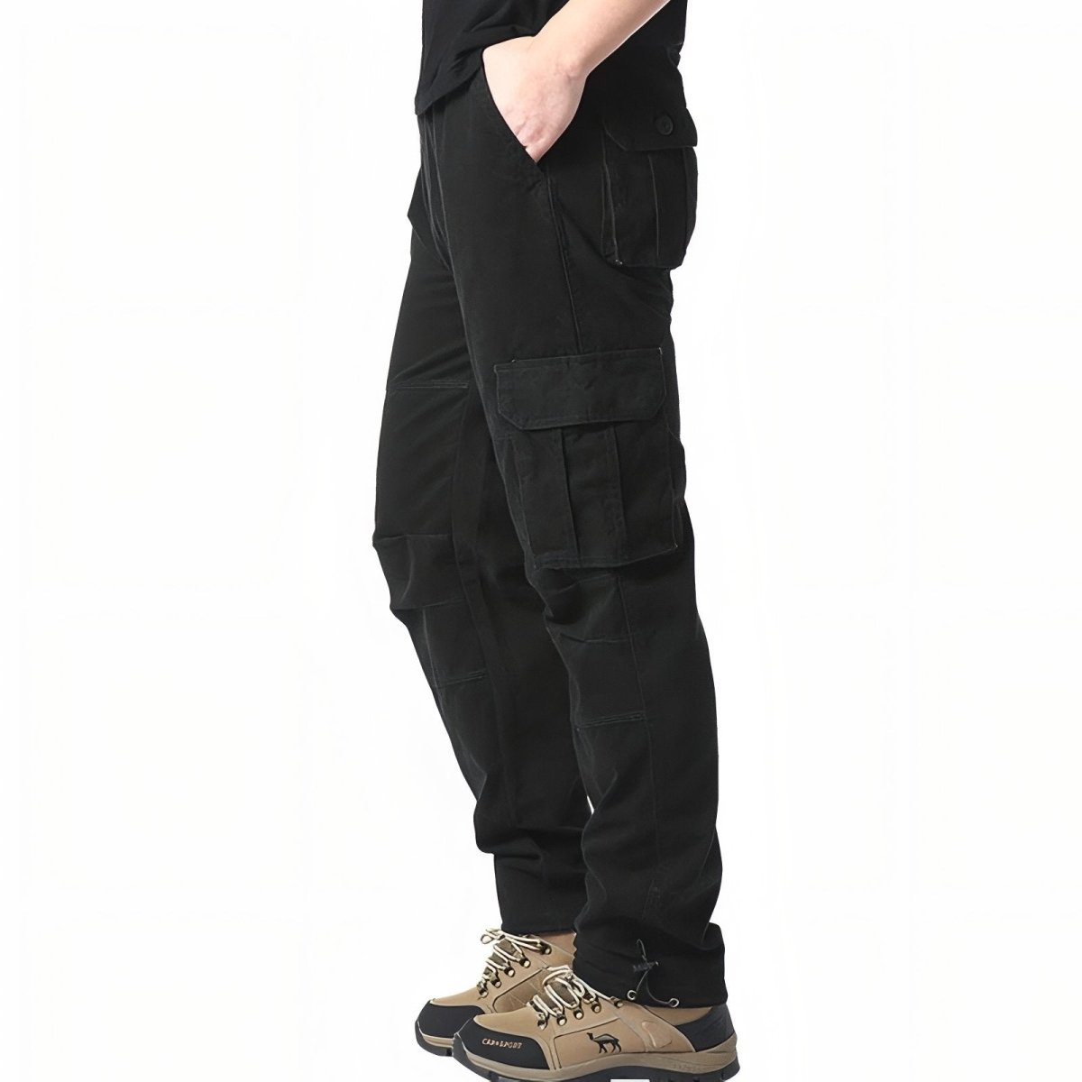 Breathable Hiking Trousers with Cargo Pockets